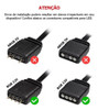 Controladora Rgb Cooler Fan 4 Pinos 12v  C/ Conexão Sata 1