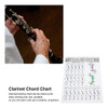 Tabela De Dedilhado De Clarinete Acordes De Clarinete Pôster 4 Tabela De Dedilhado De Clarinete Acordes De Clarinete Pôster 4