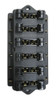 Fusiblera Porta Fusibles 6 Vias Con Tapa Universal 3