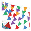 Banderines De Colores Tela Fiesta Cotillon 6mts 0