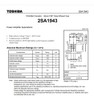 Transistor Toshiba 2sa1943 O A1943 1