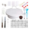 Set Repostería Plato Giratorio Kit Pastelería Manga Picos. 5