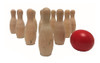 Mini Bowling Madera - Juego Destreza Didáctico Infantil 3