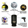 Kit 2 Soquete Chave Impacto 1 Polegada Longo 36mm 38mm 2