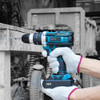 Parafusadeira Furadeira Elétrica Maleta De Acessórios Bivolt 5
