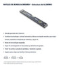 Nivel De Alumino 30 Cm 3 Burbujas Con Puntera Bremen 7163 2