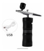 Kit Aerógrafo Com Compressor Portátil Sem Fio Bivolt 0.3 Mm 1