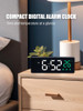 Reloj Despertador Digital Para Dormitorios, Con Temperatura, 1