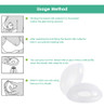 Coleção De Leite Materno De 2 Peças Shell Portable Breast Sa 3