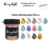 Pintura De Tiza X 110cc Oh My Chalk! Metalizada Amatista. 4