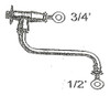 Tapon Para Cambiar Vastago Canilla 1/2 Herramienta Plomero 2