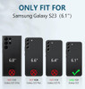 Funda Protectora Samsung Galaxy S23 Doble Capa Resistente Pr 1