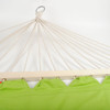 Hamaca Para Dormir Cama Verde W/almohada Doble Separador Bar 2