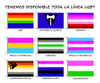 Bandera Gay Hombre Trans Inclusivo 90 X 150cm Lgbt 3