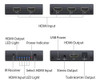 Conmutador Hdmi Proster | + Cable 3.5mm A  Rca + Control 2