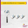 Rodillo Anti Gota - Microfibra 10 Cm  + 3 Repuestos  Matezz 1