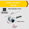 Rodillo Anti Gota - Microfibra 10 Cm  + 3 Repuestos  Matezz 3