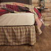 Vhc Brands Wyatt Accesorio De Ropa De Cama, Falda Queen 60x8 0 Vhc Brands Wyatt Accesorio De Ropa De Cama, Falda Queen 60x8 0
