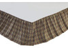 Vhc Brands Wyatt Accesorio De Ropa De Cama, Falda Queen 60x8 1 Vhc Brands Wyatt Accesorio De Ropa De Cama, Falda Queen 60x8 1