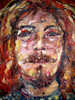 Retrato De Robert Plant. La Rocca. Arte Microconceptual. 0