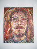Retrato De Robert Plant. La Rocca. Arte Microconceptual. 1