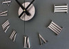 Reloj De Pared 3d De Lujo De Milesdecor - Plateado 1