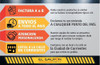 Chaleco Clase 1 Con Reflectivo Naranja / Tex-6 2