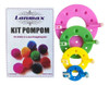 Kit Faz Pompom 4 Tamanhos 0