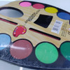Paleta De Acuarelas Grande. 12 Colores. Incluye Pincel. 4