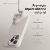 Funda Compatible iPhone 15 Pro Silicona Liquida Color Piedra 2