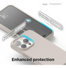 Funda Compatible iPhone 15 Pro Silicona Liquida Color Piedra 4