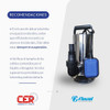 Bomba Sumergible De Desagote Fluvial 1 Hp Aguas Claras 220v 5