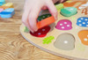 Juguete Cuenta Bellotas Tender Leaf Madera Niños Infantil Ax 5