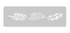 Stencil Eq Arte 4,5 X 24 - Plumas (730) 0