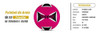 Bola Futevôlei Topper - Rosa Rosa 1 Bola Futevôlei Topper - Rosa Rosa 1