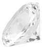 Pedra Sintética De Vidro, Strass Grande, Transparente, Artif 1