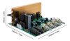 Placa Amplificadora De Áudio Dx-2 Subwoofer Potente Canal Du 1