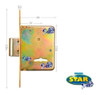 Cerradura Cerrojo De Seguridad Star 200 2 Años De Garantia! 1