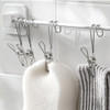 Prendedor De Roupas Multi-uso Com Gancho Inox 6 Un 6