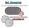 Cortina Parasol Plegable Combo Auto Ventana Luneta 3 Piezas 2