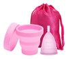 Kit Copo Esterilizador Com Coletor Menstrual De Silicone 0