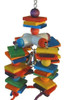 Super Bird Creations 15 Por 7 Pulgadas 4 Way Juega Bird Toy 0