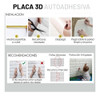 Placa 3d Autoadhesiva Pared Pintable/lavable Laja Muresco 7