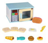 Set De Cocina Infantil En Madera Con Microondas Y Accesorios 0