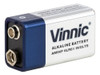 Bateria 9v Alcalina Vinnic Alkaline 9 Volts Pila © 1 Bateria 9v Alcalina Vinnic Alkaline 9 Volts Pila © 1