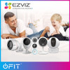 Kit 2 Camaras De Seguridad Wifi 1080p Ezviz 360 + Sd 16gb 7