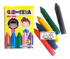15 Cxs Giz De Cera Mini Lembrancinha Brinde Festa Atacado 0