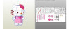 Planos Set Hello Kitty Muñecos Para Armar Piñata Decoracion 7