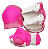 Proteccion Codera Rodillera Roller Patin Rosa Super Cla F25 3