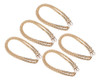 Correntes De Metal Dourado, 5 Peças, Corrente De Joias Elega 7 Correntes De Metal Dourado, 5 Peças, Corrente De Joias Elega 7